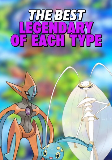 Top Legendary Pokemon Ranked by Type
