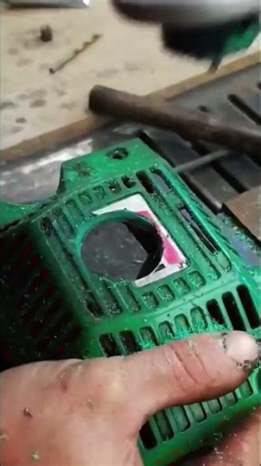 Chainsaw air filter repair: a step-by-step guide#chainsaw #repair #howto #fixit