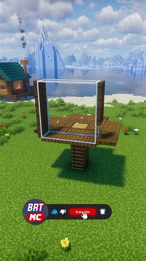 Minecraft Easy Tree Starter House Tutorial #minecraft #minecrafttutorial #minecraftshorts