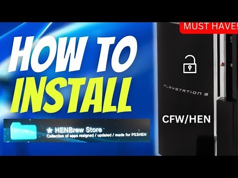 How To Install The Homebrew App Store On Your PS3! [PS3HEN]