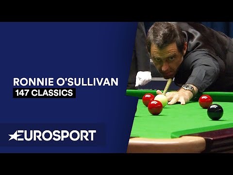 147 Classics: Ronnie O'Sullivan | Snooker | Eurosport