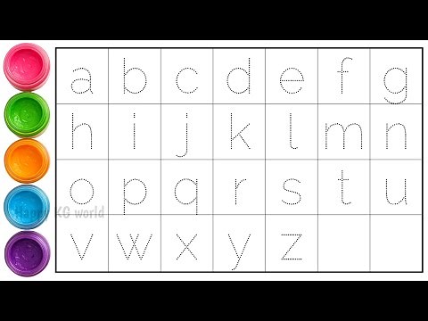 Learn ABC | Fun Alphabet Tracing and Writing Practice for Kids | A to Z Learning Video