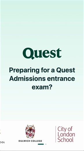 Help your child feel ready for their Quest Admissions entrance exam. With unlimited mock tests on Atom Home, they’ll experience the real exam style, build lasting confidence and be prepared for success when it matters most on exam day. | Atom Learning