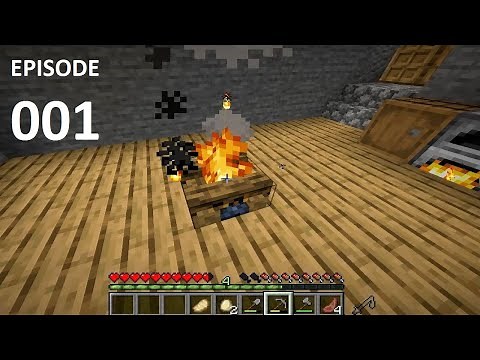 E001 - NOUVEAU MONDE - Let's play Minecraft survie solo