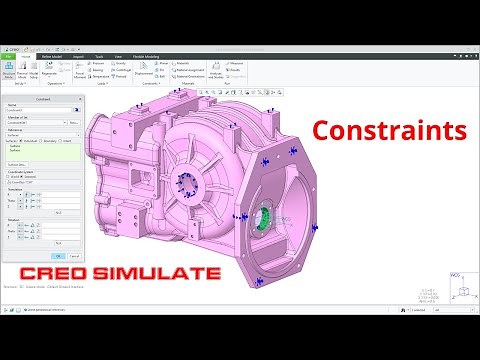 Creo Simulate - Constraints