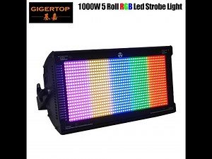 1000W RGB led strobe light TIPTOP Stage Light (And How Do They Work?) | Strobe Lighting