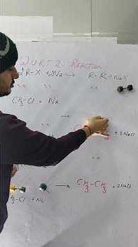 Wurtz Reaction: explained in 90 seconds hydrocarbons- preparation of alkanes