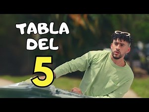 Tabla de Multiplicar del 5