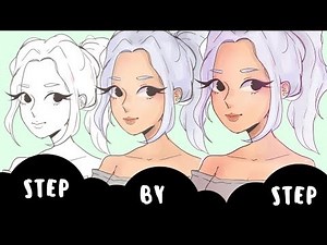 How I Draw Girls (FULL TUTORIAL)