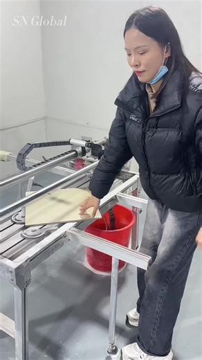 Dust-Free Portable Tile Cutting Machine for DIY Projects