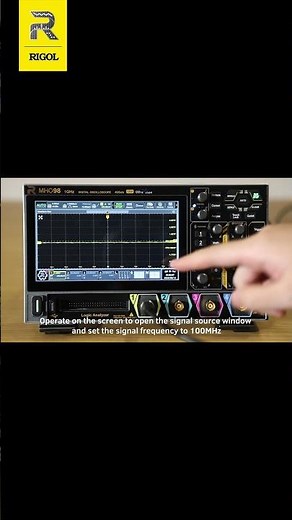 Built-In Signal Generator on RIGOL MHO98 Oscilloscope⚡