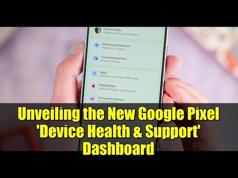 Unveiling the New Google Pixel 'Device Health & Support' Dashboard