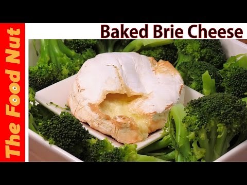Baked Brie Cheese Recipe - How To Bake Brie Cheese And Make Appetizer With Broccoli | The Food Nut