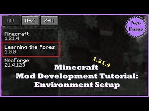 #01 Environment Setup - Minecraft Mod Development Tutorial