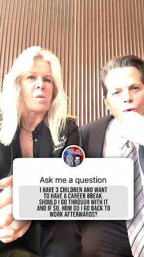 Should you take a career break for kids? 🤔 #usa #lifeadvice #women | Rest Politics US