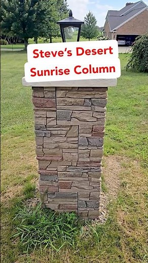 Transform your Front Yard FAST 🏚🔜🏠 Steve's GenStone Column Upgrade - #MyGenStoneDIY