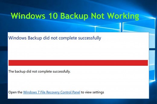 Is Windows 11/Windows 10 Backup Not Working? Fix It (2 Cases)
