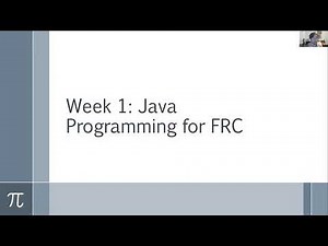 Oklahoma Allaince 2025-2026 Week 1: Java for FRC Basics