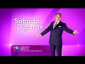 Sabado Gigante Promo on Univision - 2015
