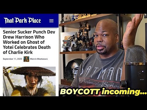 Ghost of Yotei Dev MOCKS Charlie Kirk's Death..