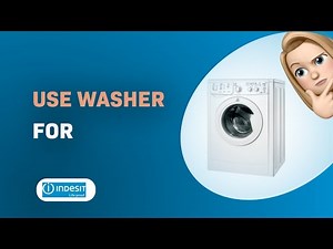 How to Use Indesit IWDC 71680 ECO Washer for Washing Only