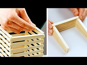2 Awesome DIY Popsicle Stick Crafts