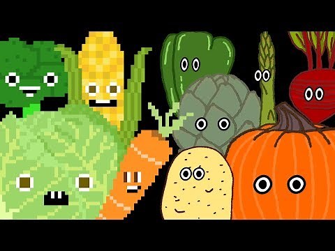 Vegetables Collection - Vegetable Song, Find the Veggies - The Kids' Picture Show (Learning Video)