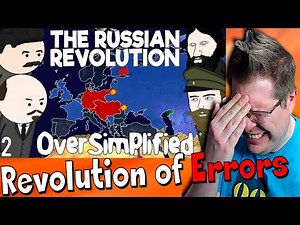 History Noob Watches OverSimplified - The Russian Revolution (Part 2) | Utter CHAOS! [Reaction]