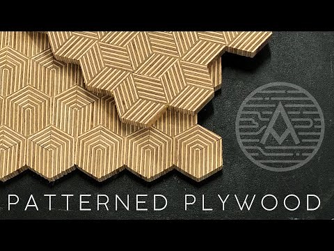 Hexagon Patterned Plywood | How To
