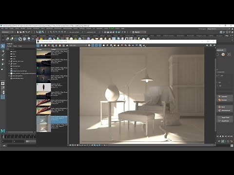 Maya V-Ray Next Environment Fog
