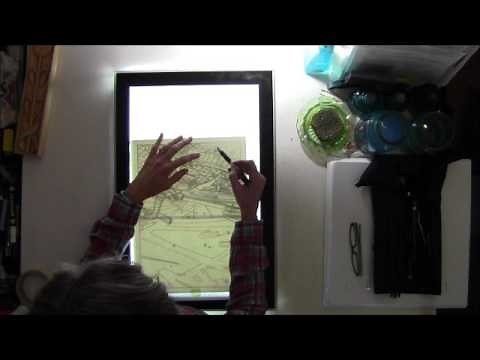 How to Stretch Watercolor Paper and Transfer A Drawing | Watercolour Painting