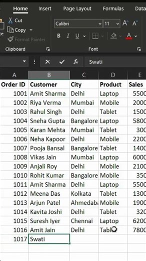 Automated data in excel #powerquery #excel #exceltraining #exceltutorial #shorts #shortsfeed