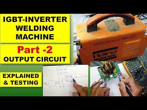 #287 nverter IGBT Welder Machine (Part -2) Output Rectifier Circuit Explained & Troubleshooting