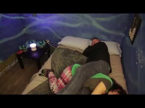 Professional cuddler Samantha Hess demonstrates best cuddle positions