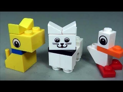 How to Build LEGO Animals