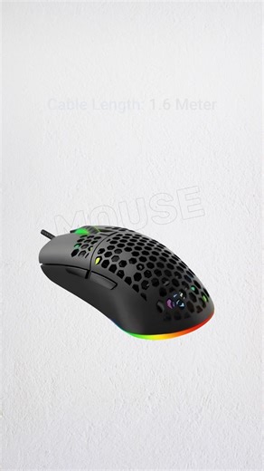 Havit MS1036 RGB Wired Programmable Gaming Mouse – Customizable Buttons, DPI Adjustment ========================================== Key Features: 🎮 Ergonomic Gaming Design – Comfortable grip for long gaming sessions with a sleek, aggressive look. 🌈 RGB Lighting Effects – Customizable multi-color lighting adds style to your gaming setup. 🎯 Adjustable DPI Settings – Switch between multiple DPI levels (up to 4800 DPI) for precision and speed. 🖱️ Programmable Buttons – Customize functions for dif