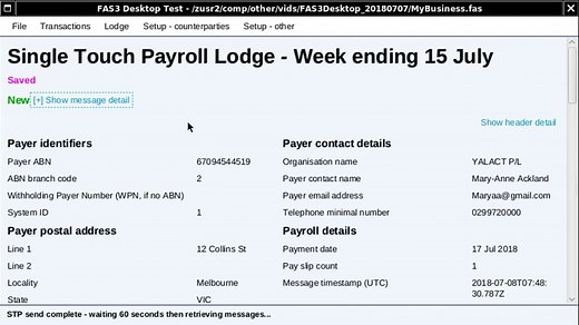 Free Single Touch Payroll (STP) Software