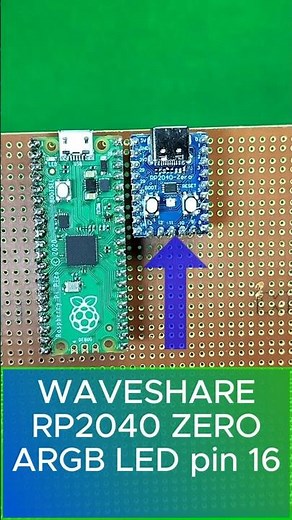 Raspberry Pi Pico ZERO Getting start with arduino ide | Waveshare RP2040 ZERO testing