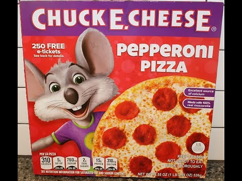 Chuck E. Cheese Pepperoni Pizza Review