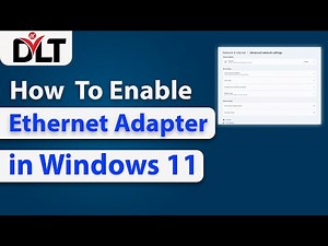 How to Enable Ethernet Adapter in Windows 11 | How to Enable Ethernet Adapter in Windows