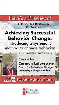 Here's a preview of, "Achieving Successful Behavior Change"