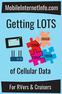 Getting Lots of Cellular Data: Unlimited and High Cap Cellular Data Plans For Verizon, AT&T, T-Mobile and Dish(Boost)