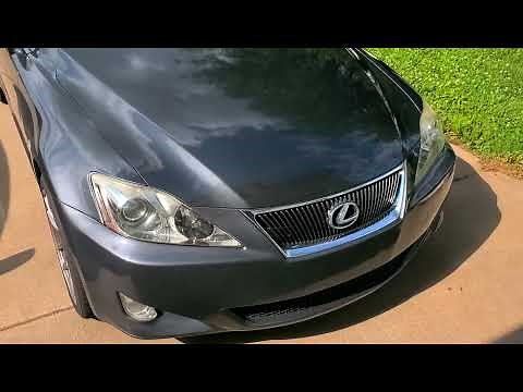 IS250/350 Sticky Dash Replacement Experience