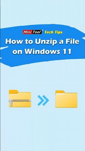 How to Unzip a File on Windows 11: 2 Methods #unzip #decompression