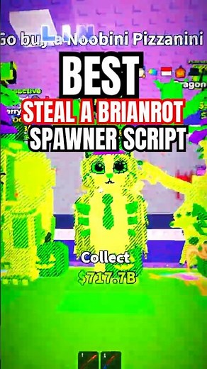 STEAL A BRAINROT SPAWNER SCRIPT! | SPAWN ANY BRAINROT - USE BEFORE PATCH! #shorts #youtubeshorts
