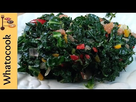 The Best Kale Recipe Ever!! | How To Cook Kale Healthy And Delicious
