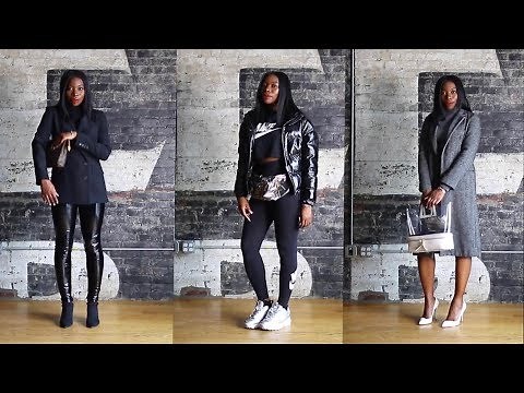 How to Style PVC Trend: Pants, Jacket & Clear Bags!
