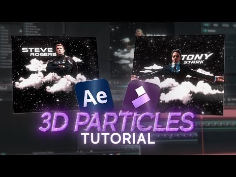 3D SPACE Particles Effect like ‪‪@fictic_editz‬ | After Effects & Filmora Tutorial