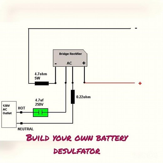 DIY LEAD ACID BATTERY DESULFATOR