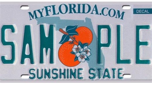 Are license plate frames legal in Florida? What to know about new law